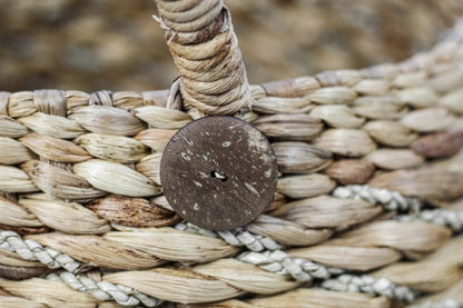 HSM Collection-Mandenset S/2-ø40x42/ø30x36-Naturel-Waterhyacint