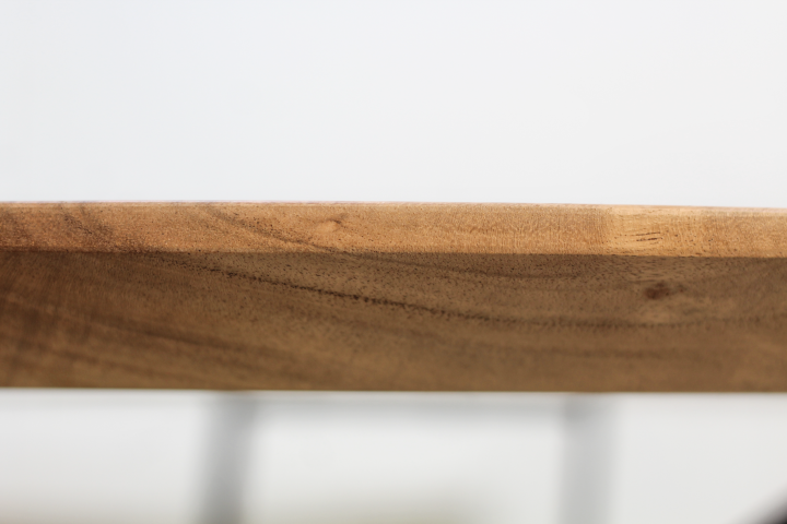 HSM Collection-Ovaal Tafelblad Zurich-120x70x3,8-Naturel-Acacia