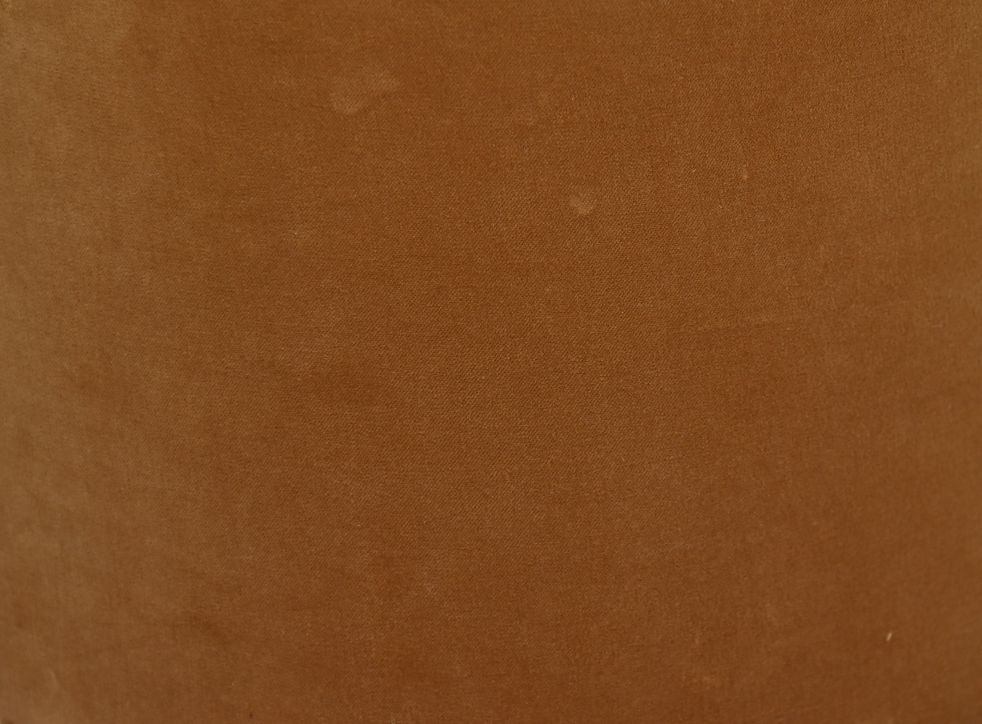 HSM Collection-Ronde Lampenkap-ø32x20-Beige/Goud-Stof