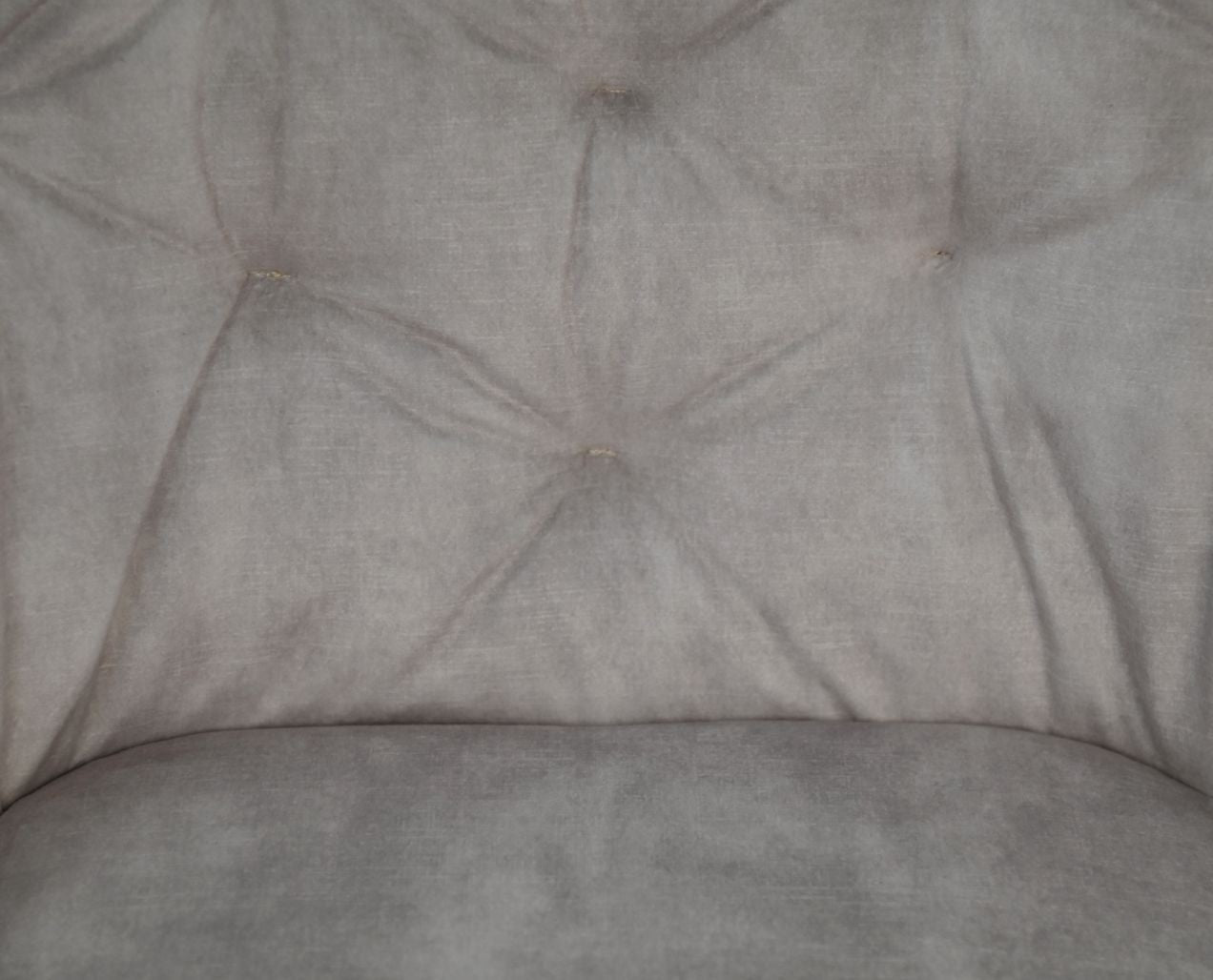 HSM Collection-Eetkamerstoel Liverpool S/2-56x61x79-Beige/Zwart-Stof/Metaal